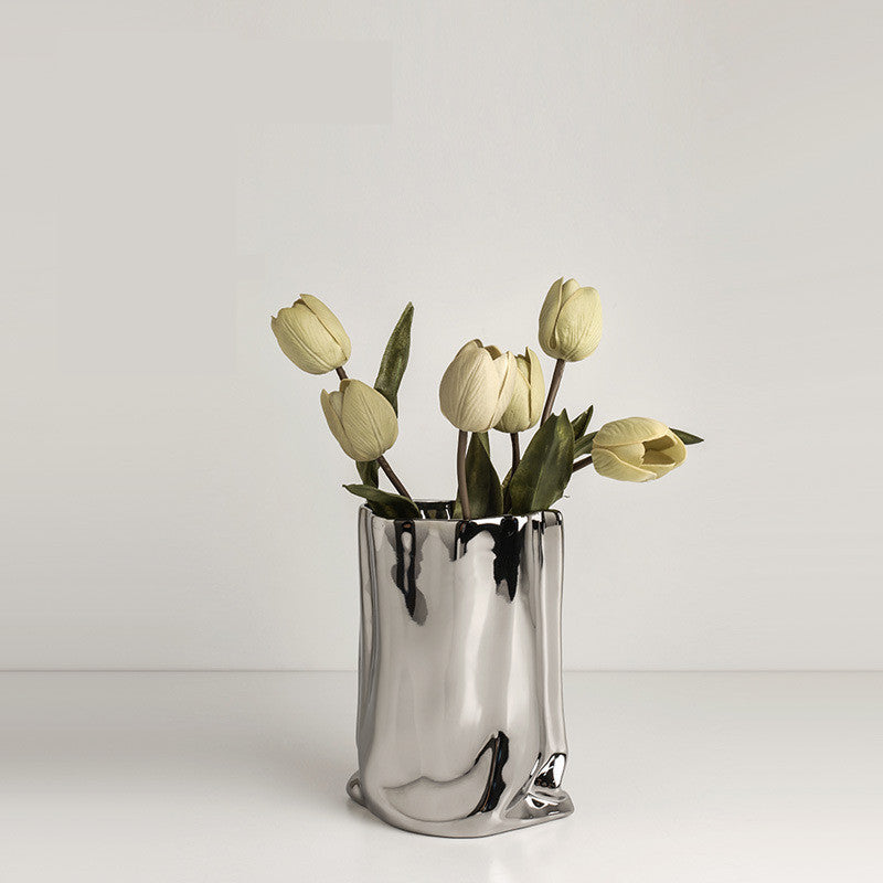 Creative Irregular Ceramic Vase