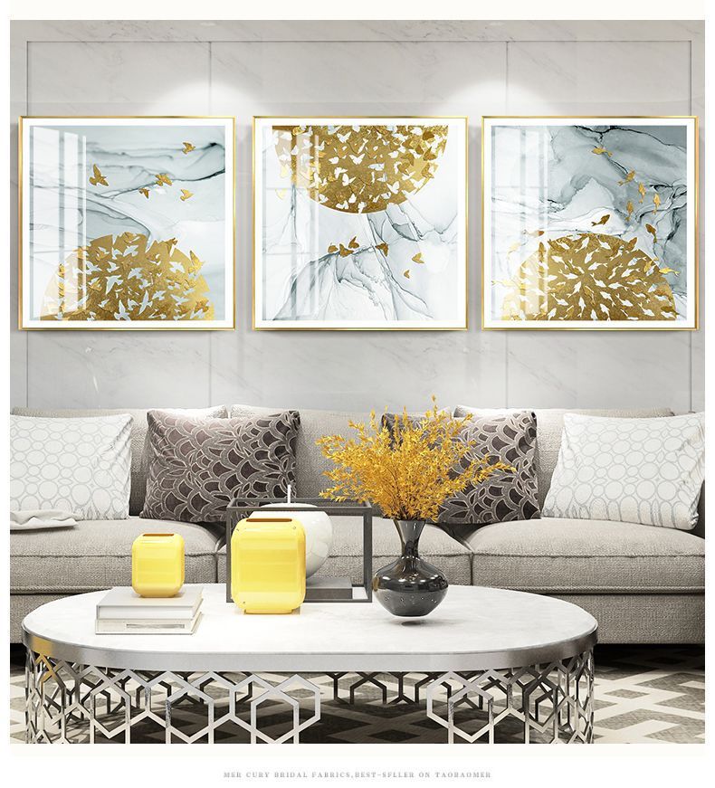 Living Room Model Decoration Painting