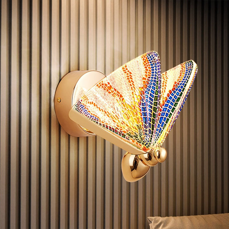 Modern Minimalist Creative Art Butterfly Wall Lamp