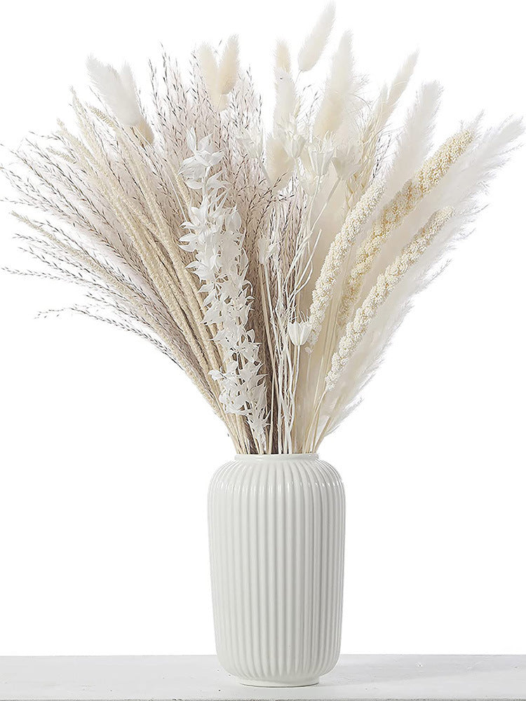 Bouquet Of Small Dried Reed Flowers