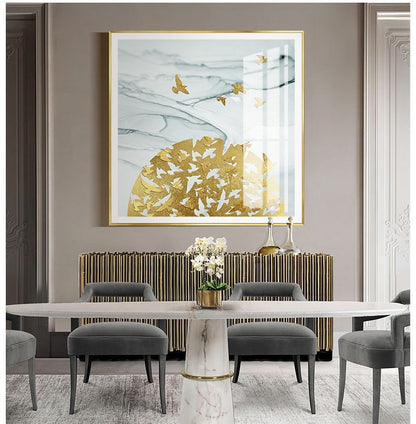 Living Room Model Decoration Painting