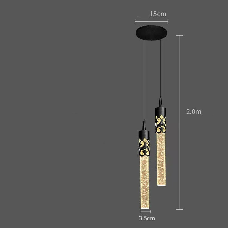 Bedside Pendant Lamp Light Luxury Crystal