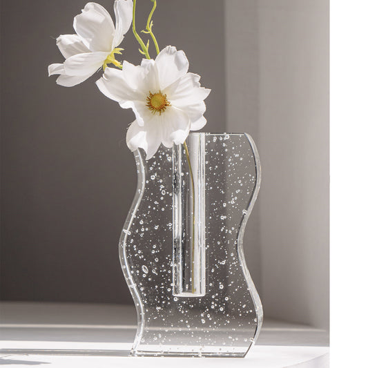 Transparent Crystal Vase