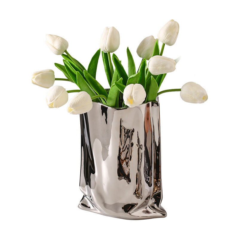 Creative Irregular Ceramic Vase