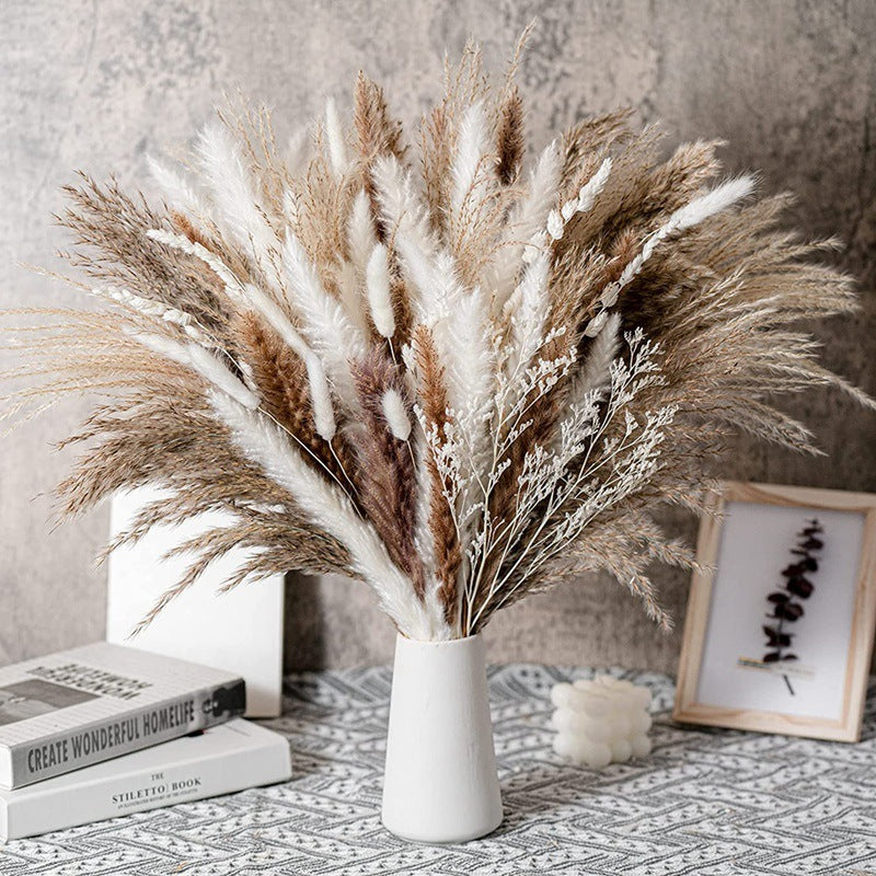 Bouquet Of Small Dried Reed Flowers