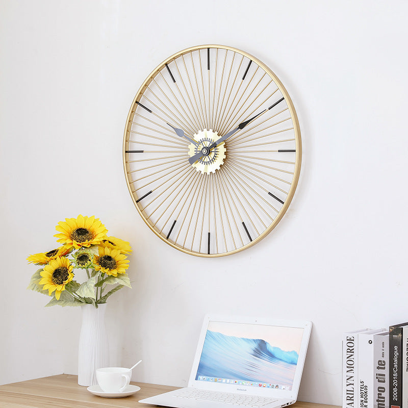 Nordic Creative Wall Clock European Luxury