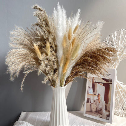 Bouquet Of Small Dried Reed Flowers