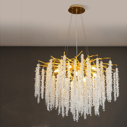 Villa Living Room Crystal Chandelier