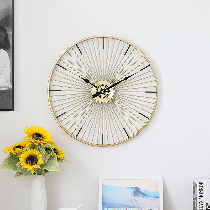 Nordic Creative Wall Clock European Luxury