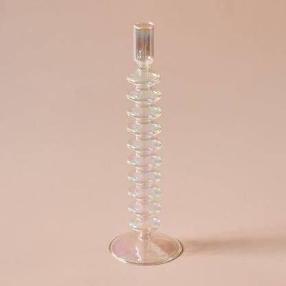 Home Office Desktop Glass Candlestick Vase