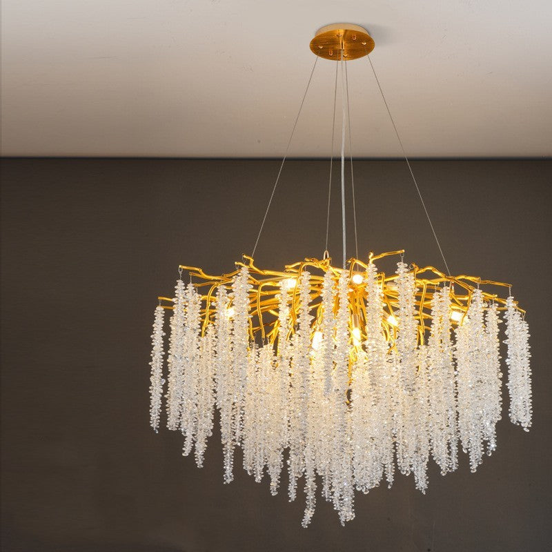 Villa Living Room Crystal Chandelier