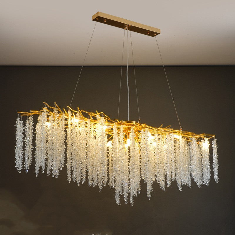 Villa Living Room Crystal Chandelier